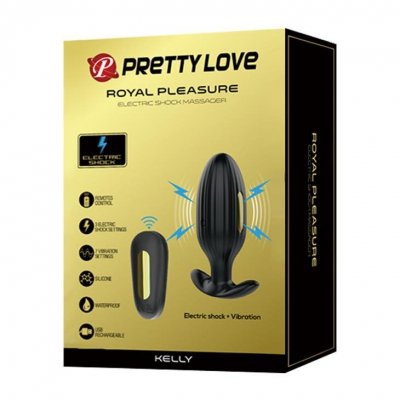 Masażer prostaty wibrujący Pretty Love czarny