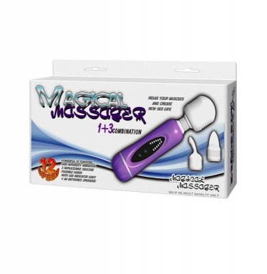 BAILE-  MAGICAL MASSAGER, 1+3 combination, 12 vibration functions