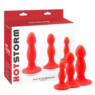 Zestaw Korków Analnych 3 Rozmiary Trening Sex Anal