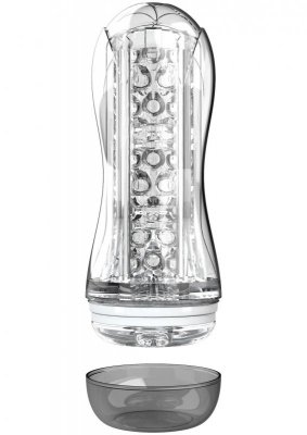 Big Clear Blast Vacuum Stroker