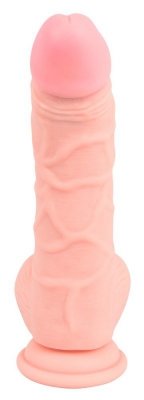 Dildo silikonowe medyczne z przyssawką 20 cm