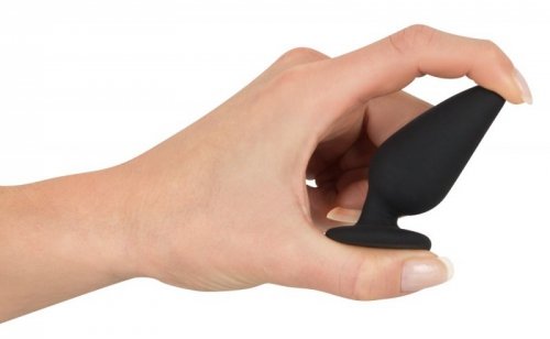Korek analny silikonowy 7,8 cm Black Velvets
