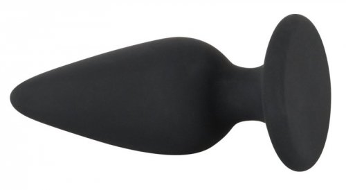 Korek analny silikonowy 8,9 cm Black Velvets
