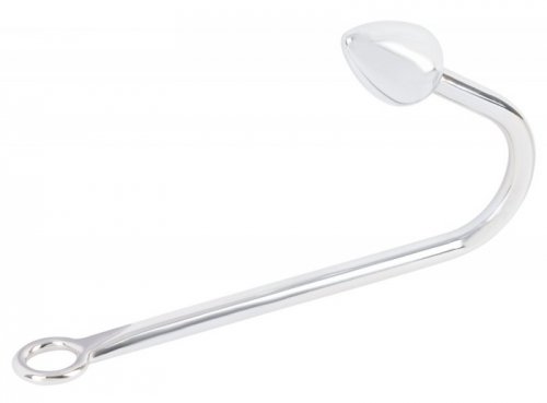 Korek analny aluminiowy Bondage Hook 24 cm