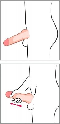 Masturbator i przedłużka 2 w 1 Nature Skin