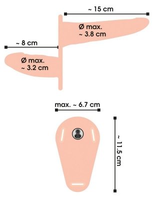Strap-On z wibracjami