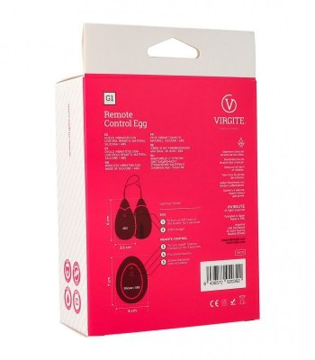 G1 RECHARGEABLE EGG WITH REMOTE CONTROLLER PURPLE