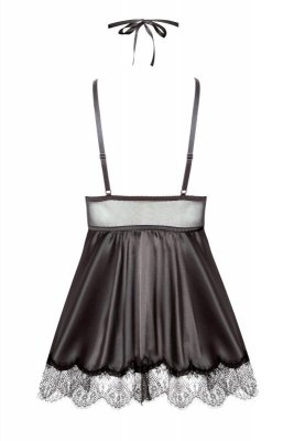 Eve chemise with mask black