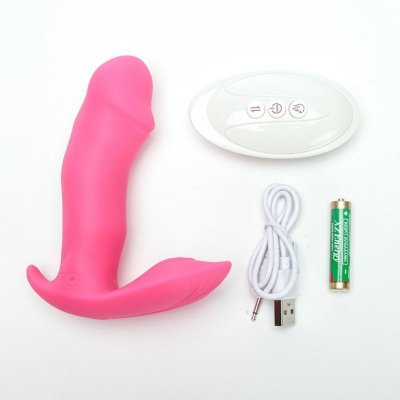 Stymulator Łechtaczki Sterowany Bezprzewodowo Ładowany Usb Różowy