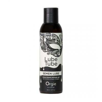 Orgie Lube Tube - Semen Lube Water - Based Intimate Gel