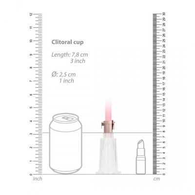Clitoral  Nipple Pump Set Medium - Medium