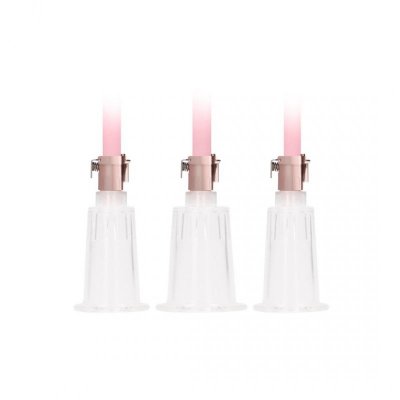 Clitoral  Nipple Pump Set Medium - Large