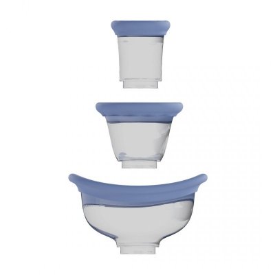 Arousing - Rechargeable Vulva and Breast Pump - Blue