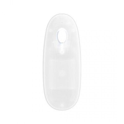 LED Vibrating Straight Cock - 6 / 15 cm - Transparent