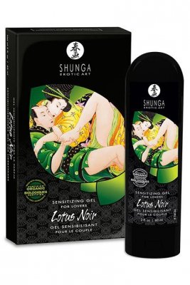 Shunga sensitizing gel lotus noir