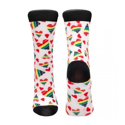 Happy Hearts Socks - US Size 2-7,5 / EU Size 36-41