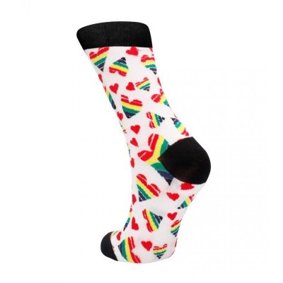 Happy Hearts Socks - US Size 2-7,5 / EU Size 36-41