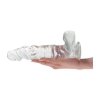 Realistyczny penis dildo przeźroczyste  25 cm