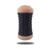 Masturbator doppio masturbatore maschile vagina e ano deep black