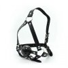 Knebel Imbracatura Viso con morso Head Harness+Ball Gag
