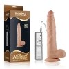 Giętkie wibrujące dildo na przyssawce 24 cm