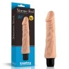 Wibrator dildo cyberskóra Xtreme Feel Cyberskin Vibrator 20cm
