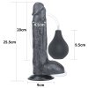 Dildo z wytryskiem Squirt Extreme Dildo - Black 25cm