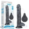 Dildo z wytryskiem Squirt Extreme Dildo - Black 27cm