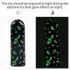 Rechargeable glow-in-the-dark music massager