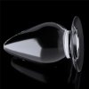 Flawless clear anal plug 4.5''