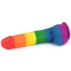 Kolorowy tęczowy dildo penis Lovetoy lgbt 23 cm