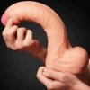 Ekskluzywny penis dildo Lovetoy podwójny silikon 28 cm