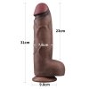 12 Dual Layered silicone cock  XXL