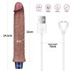 Realistyczne wibrujące dildo jak prawdziwy penis 24 cm