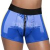 Bokserki strapon weetlook Chic Strap-On (36 - 39 inch waist) niebieskie