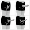 Bokserki strapon weetlook Chic Strap-On (32 - 35 inch waist) czarne