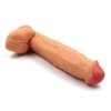 Gigantyczne realistyczne dildo z jądrami Monster John  30 cm