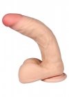 Miękki realistyczny penis dildo przyssawka 20cm