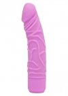 Klasyczne wibrujące dildo różowe 20 cm