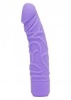 Zakrzywiony realistyczny wibrator fioletowy 20 cm