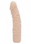 Klasyczne wibrujące dildo cieliste 20 cm