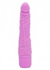 Zakrzywiony realistyczny wibrator różowy 21 cm