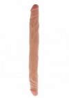 Dwustronne realistyczne dildo z żyłami 35 cm