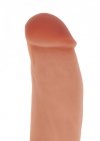 Realistyczne dildo na przyssawce z jądrami 17 cm