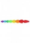 Rainbow heart beads