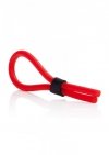 Pierścień silicone stud lasso red