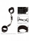 Kajdanki na nadgarstki BDSM Hand Cuffs Black