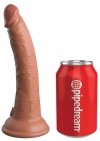 Wysokiej jakości dildo penis na przyssawce 17,8 cm