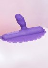 Nakładka na siedzisko erotyczne penis Cowgirl Unicorn Uni Horn fioletowe