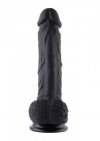 Penis do sex maszyny Hismith KlicLok Dildo 20 cm czarny